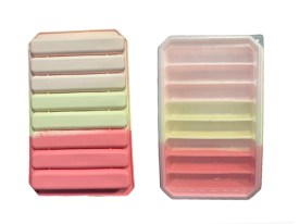 Molde silicona con tapa BARRITAS